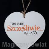 Serce Ceramiczne- DŁUGO I SZCZĘŚLIWIE