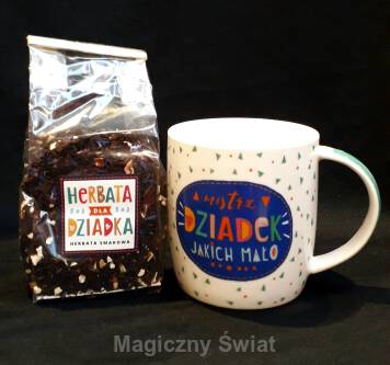 Zestaw Big Hugs - Kubek+Herbata- Mistrz Dziadek