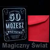Kartka- Masz 50 lat !