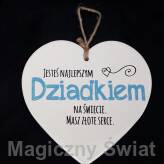 Serce Ceramiczne- DZIADEK