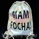 Worek na plecy- "Mam Focha" (biały)